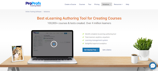 ProProfs e-Learning Authoring Tool
