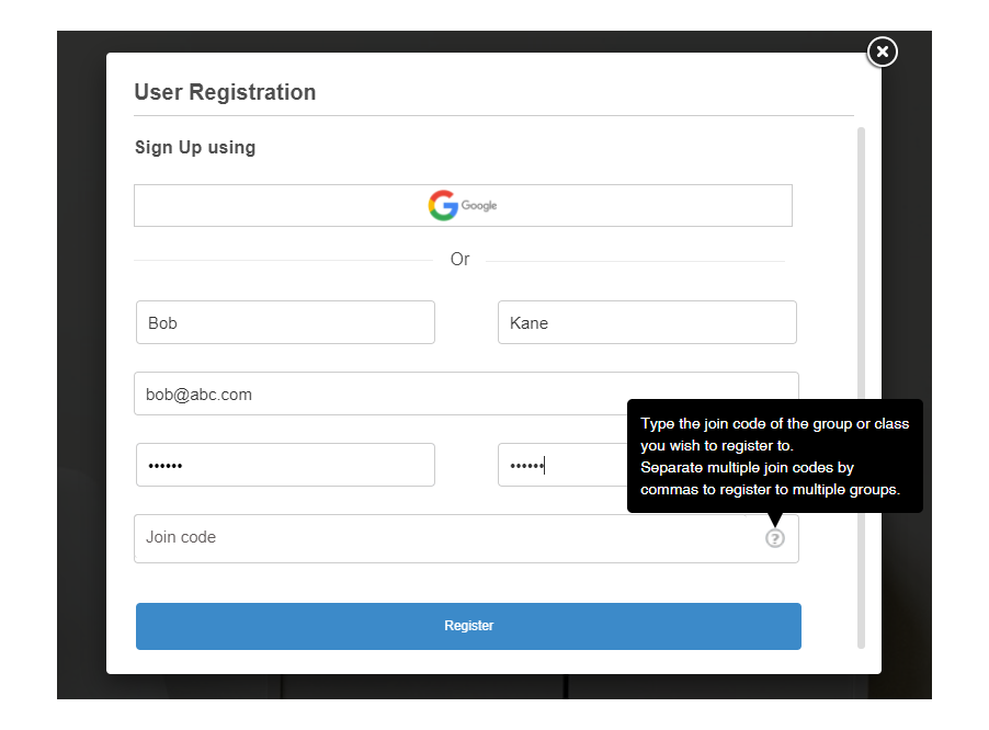 self enrollments