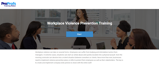 Best Course for Workplace Violence Prevention Training