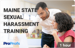 Maine State Sexual Harassment Training Course