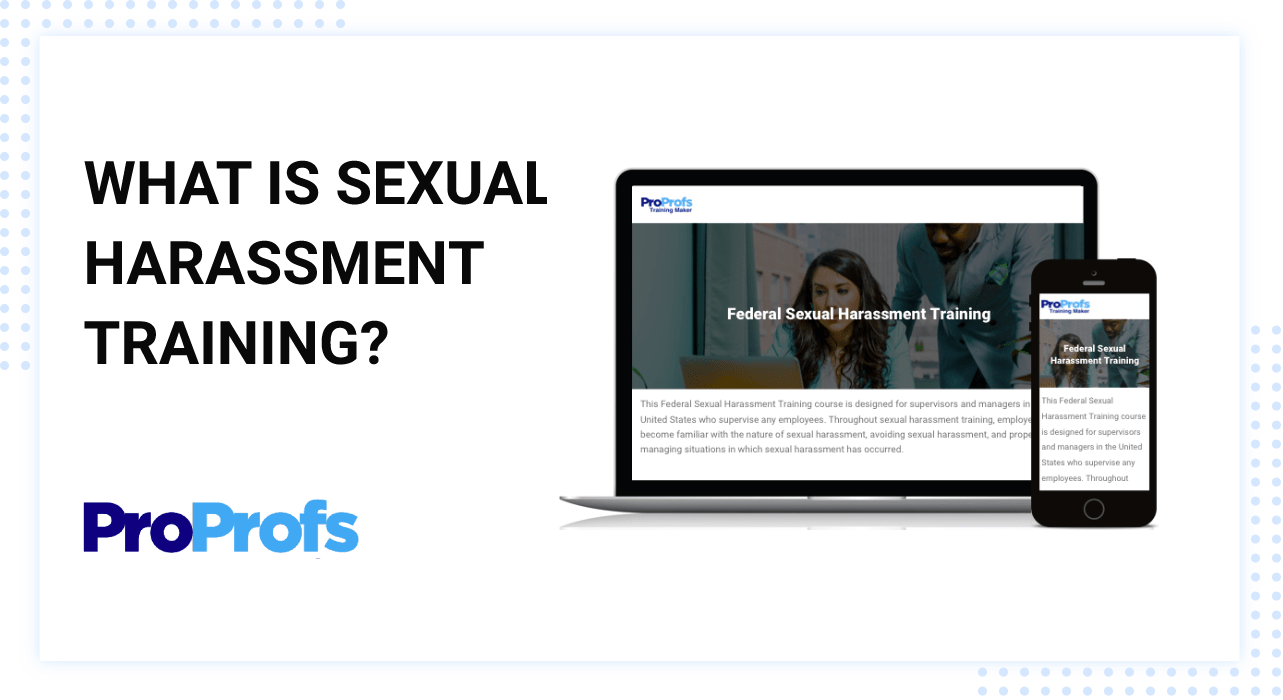 Sexual Harassment Training Course For Employees Illinois