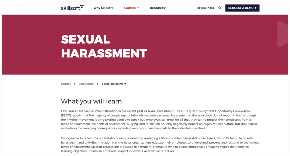 Best Sexual Harassment Training Courses For Employees